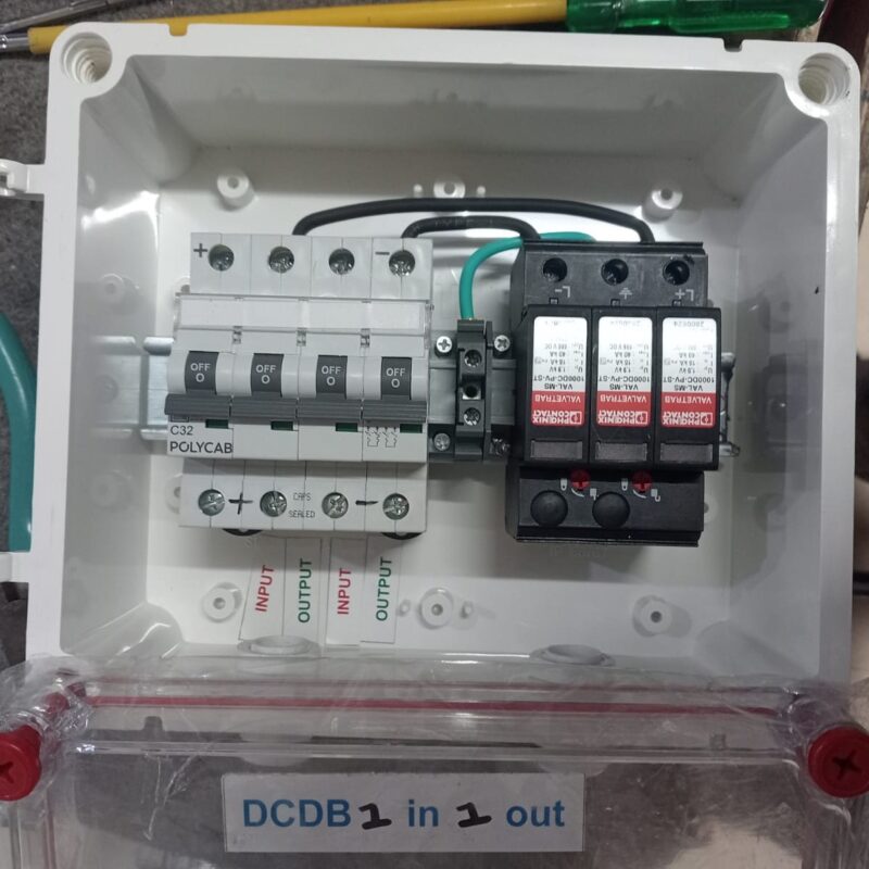 Solar Dcdb 1 In 1 Out