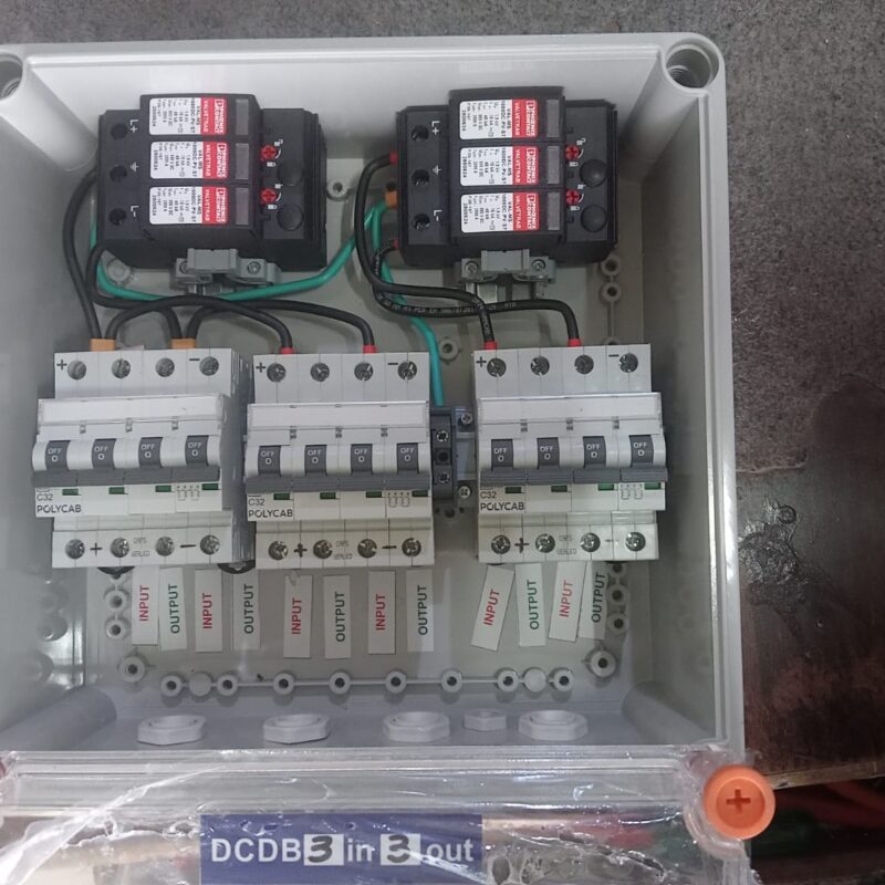 Solar Dcdb 3 In 3 Out