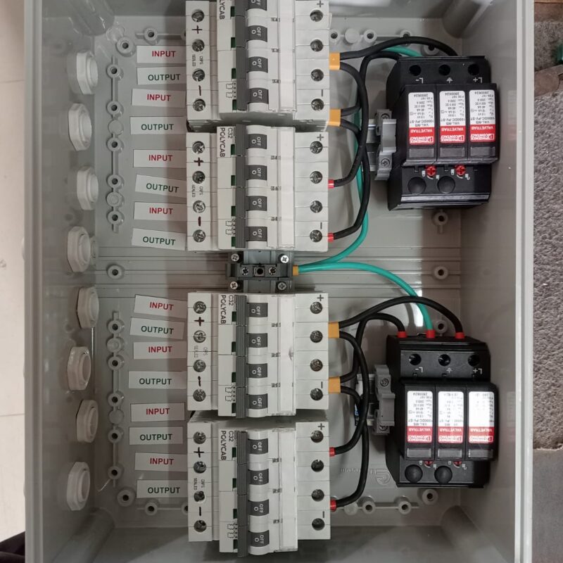 Solar Dcdb 4 In 4 Out