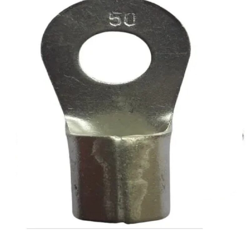50 MM M8 COPPER RING LUG