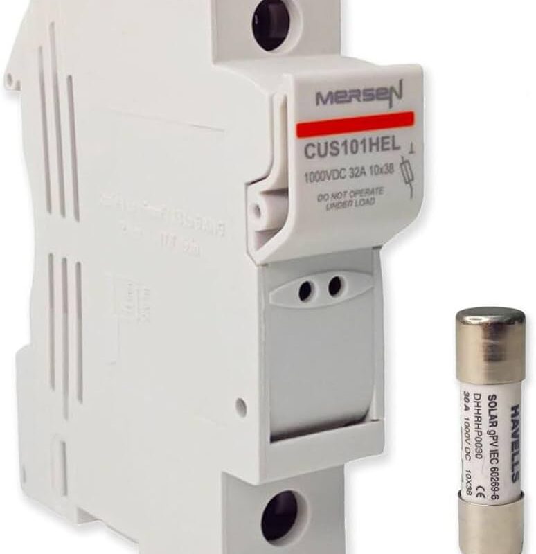 20 AMP FUSE WITH CARRIER - MERSEN