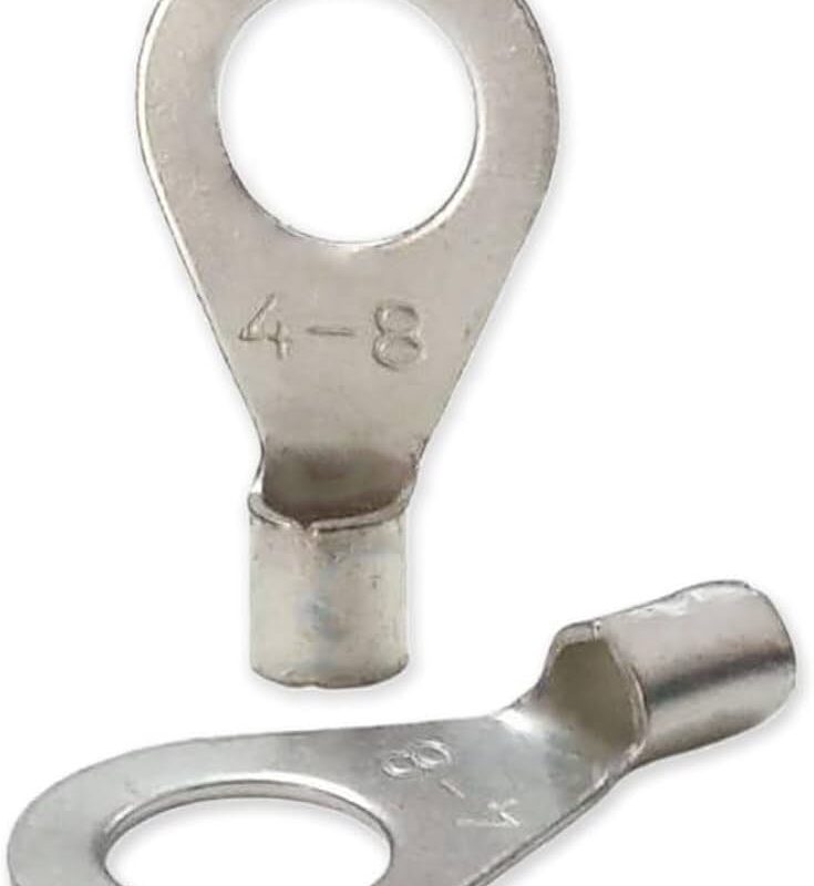 4-6 MM M8 COPPER RING LUG